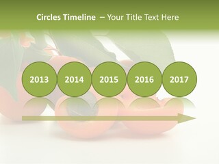 Summer Tree White PowerPoint Template