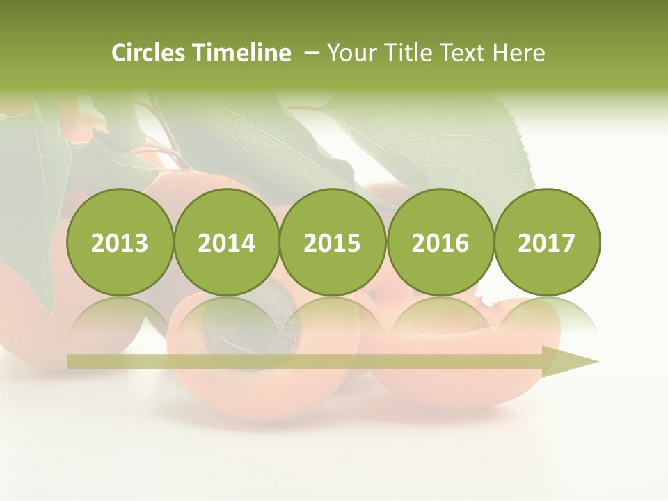 Summer Tree White PowerPoint Template