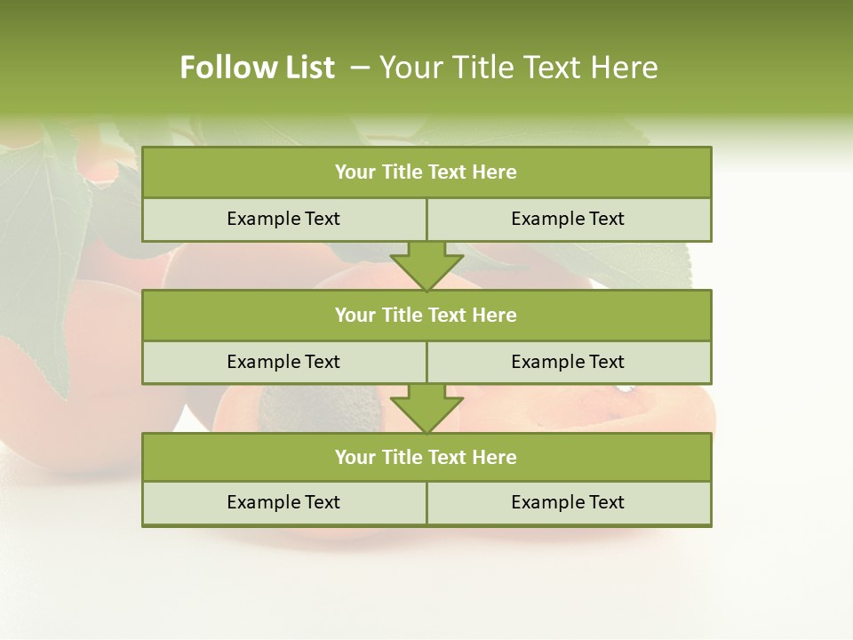 Summer Tree White PowerPoint Template