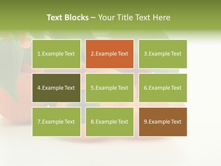 Summer Tree White PowerPoint Template