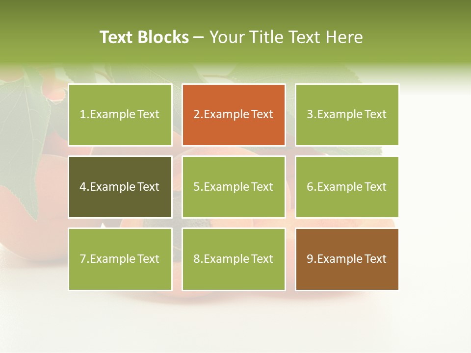 Summer Tree White PowerPoint Template