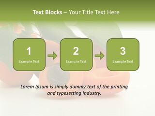 Summer Tree White PowerPoint Template