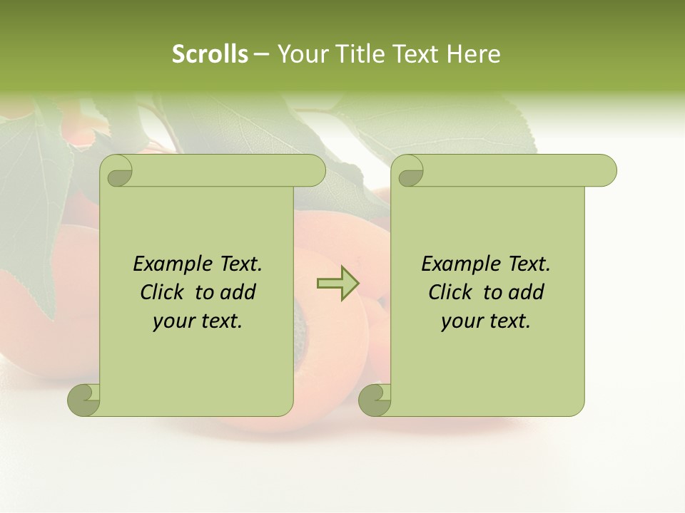 Summer Tree White PowerPoint Template
