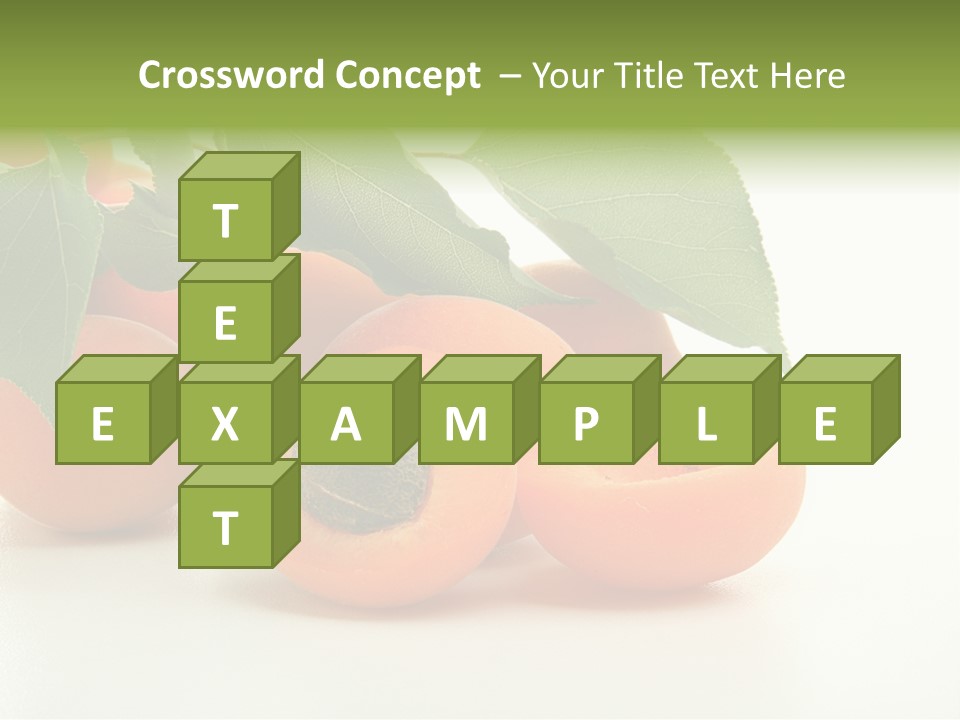 Summer Tree White PowerPoint Template