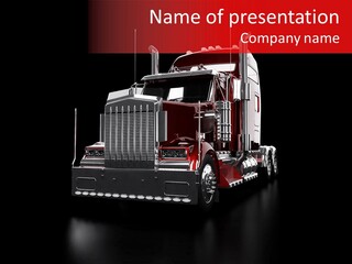 Chrome Horizontal Load PowerPoint Template