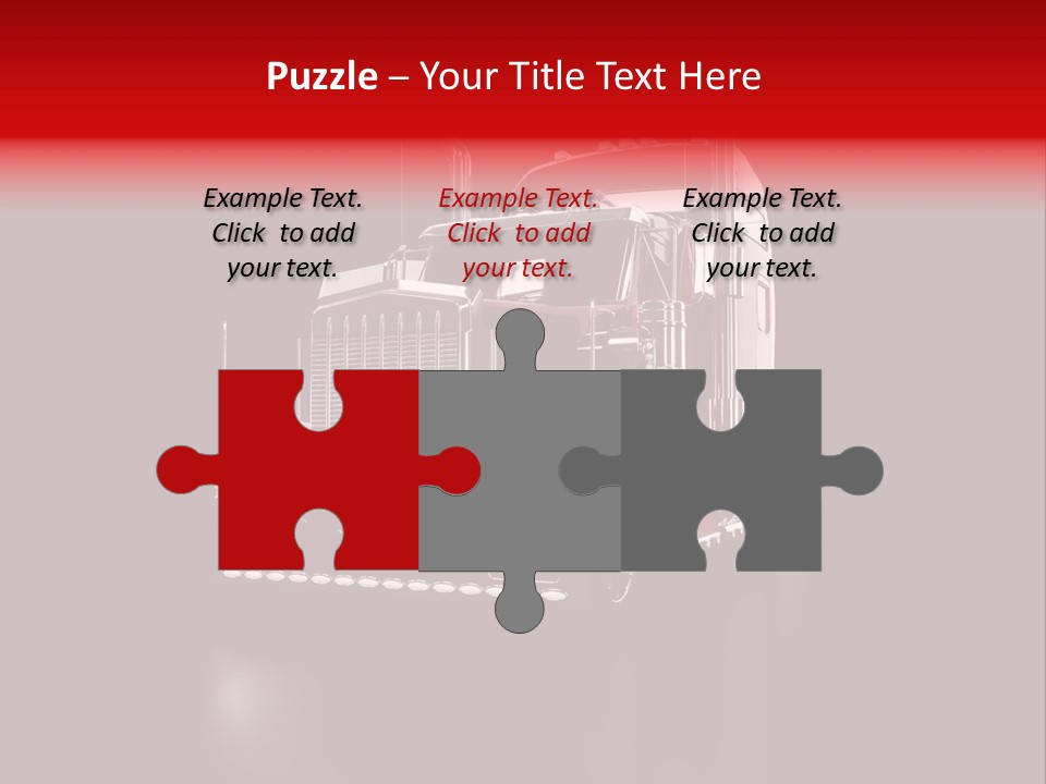 Chrome Horizontal Load PowerPoint Template