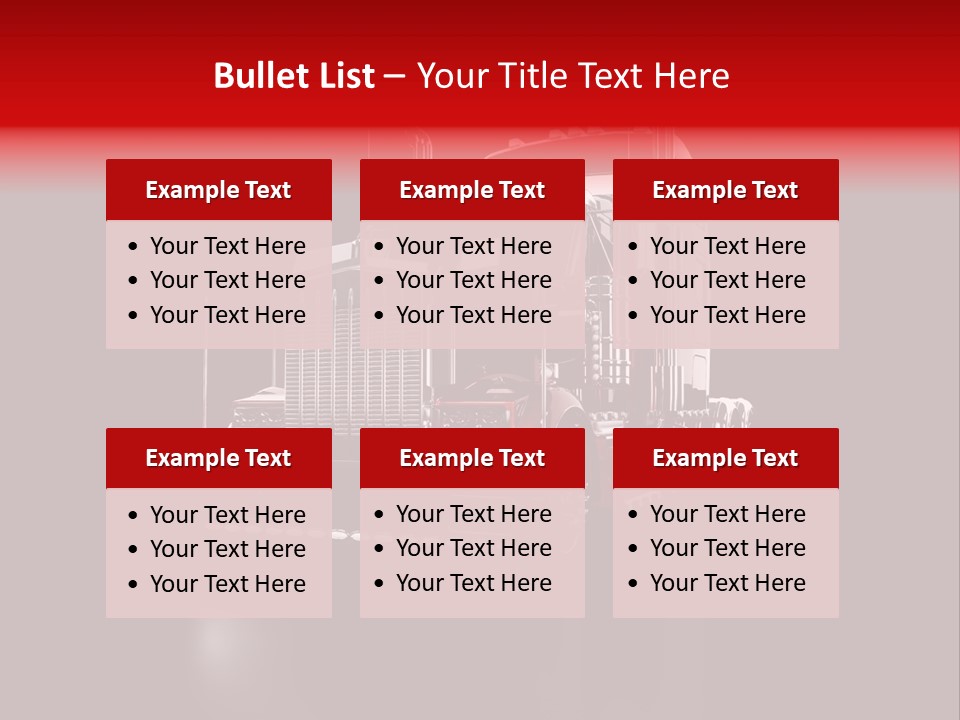 Chrome Horizontal Load PowerPoint Template
