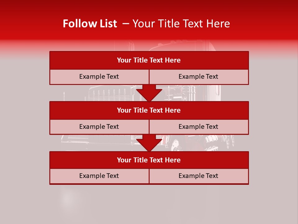 Chrome Horizontal Load PowerPoint Template