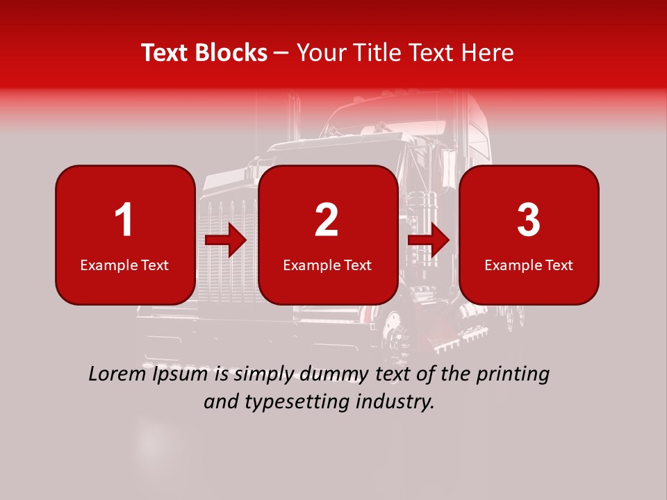 Chrome Horizontal Load PowerPoint Template