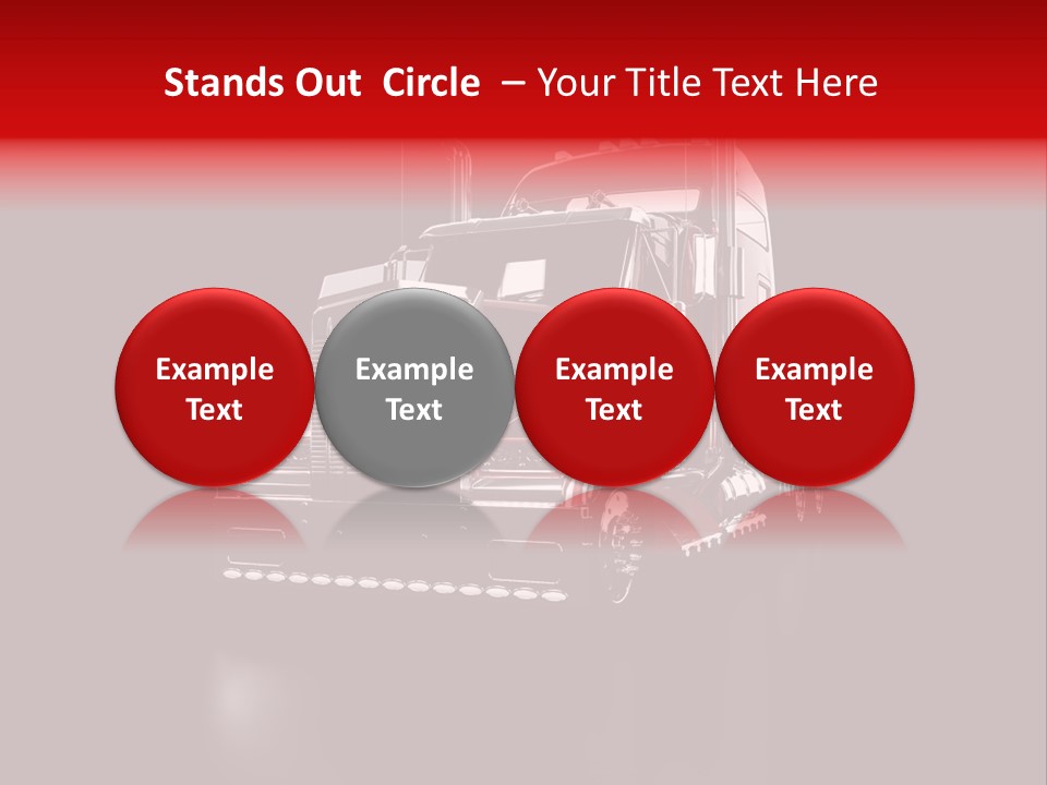 Chrome Horizontal Load PowerPoint Template