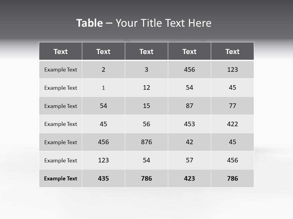 Truckload Tank Nobody PowerPoint Template