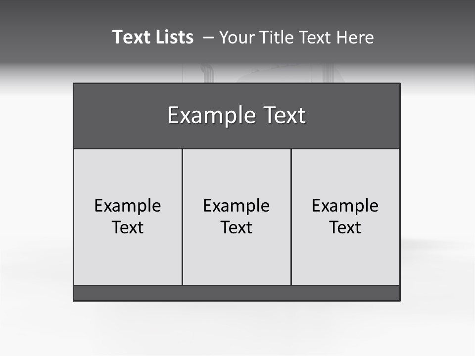 Truckload Tank Nobody PowerPoint Template