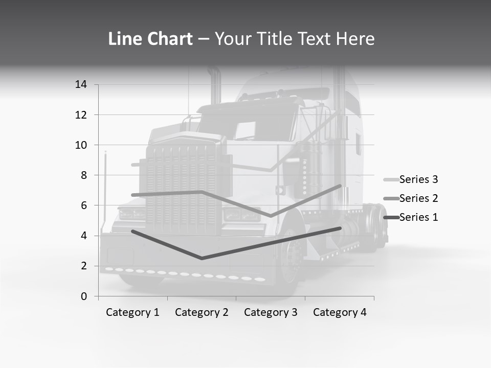 Truckload Tank Nobody PowerPoint Template
