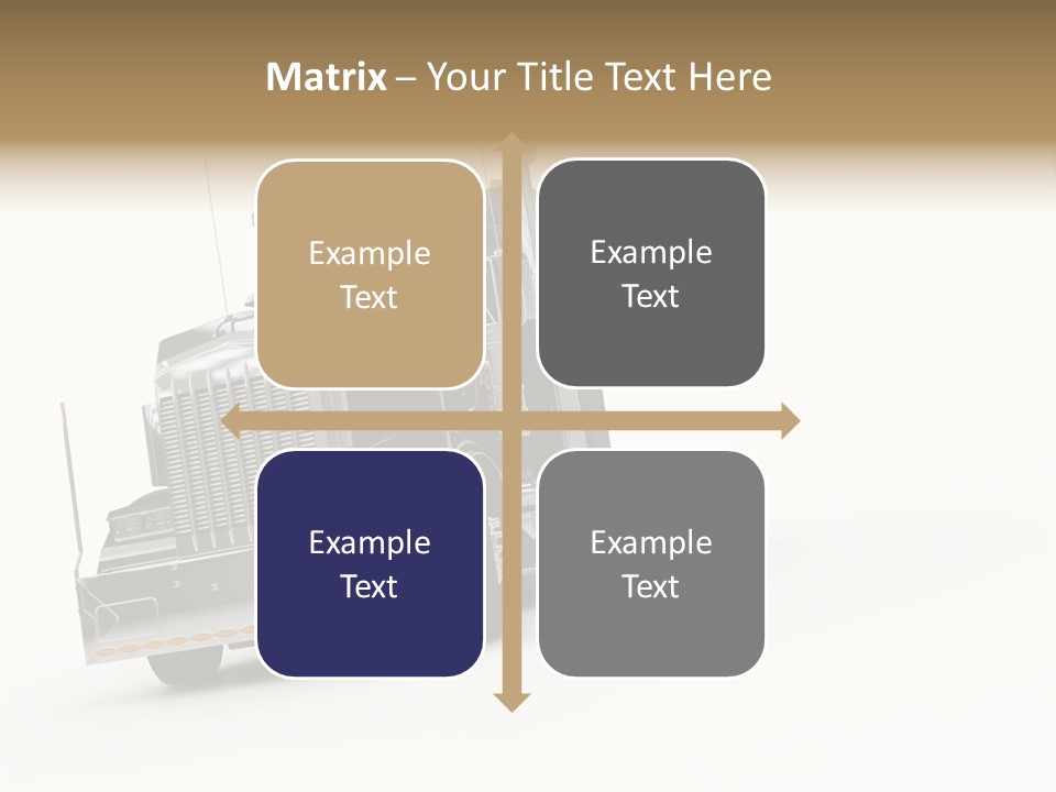 Diesel Copy Space Fuel PowerPoint Template