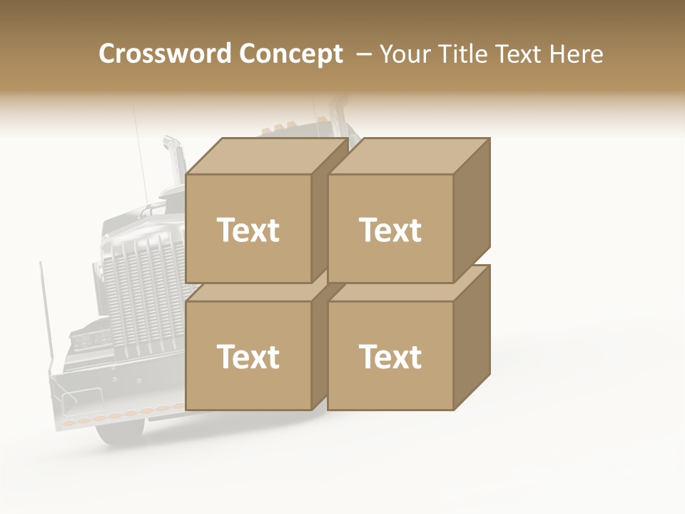 Diesel Copy Space Fuel PowerPoint Template