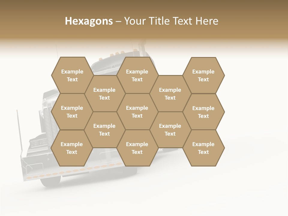 Diesel Copy Space Fuel PowerPoint Template