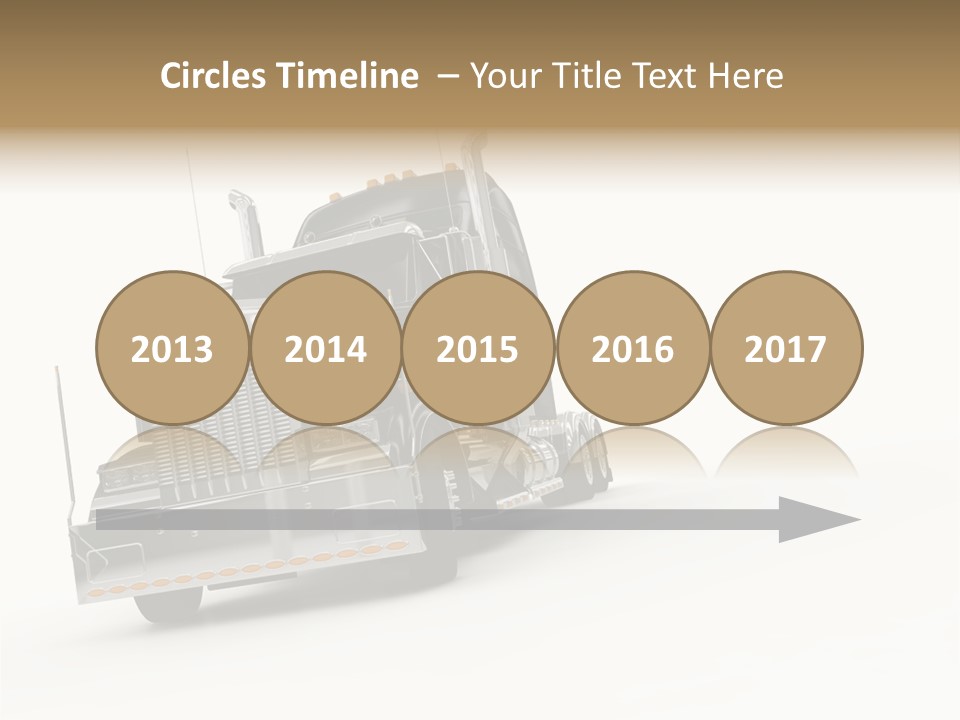 Diesel Copy Space Fuel PowerPoint Template