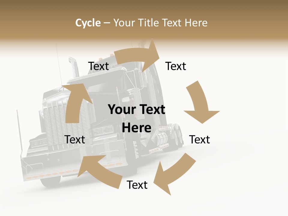 Diesel Copy Space Fuel PowerPoint Template
