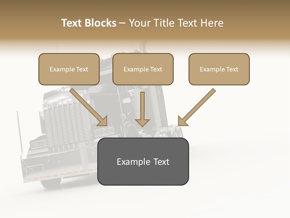 Diesel Copy Space Fuel PowerPoint Template