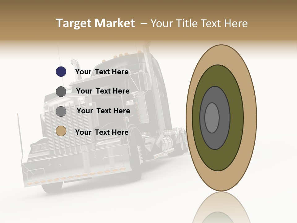Diesel Copy Space Fuel PowerPoint Template