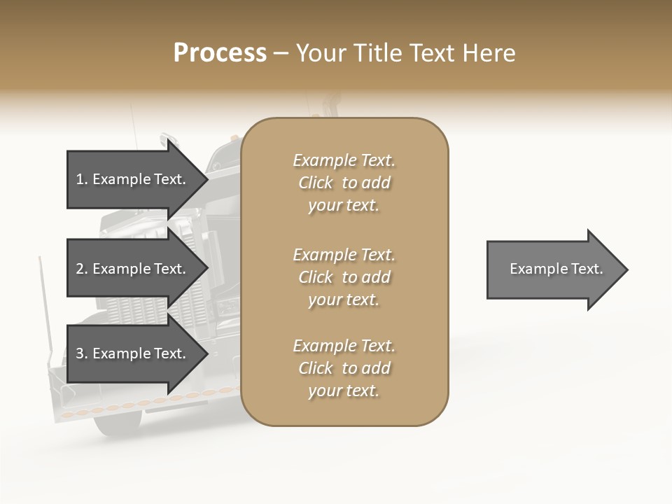 Diesel Copy Space Fuel PowerPoint Template