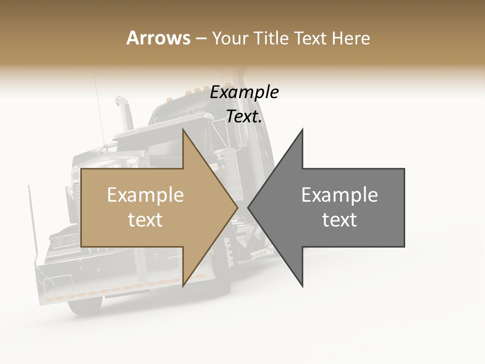 Diesel Copy Space Fuel PowerPoint Template