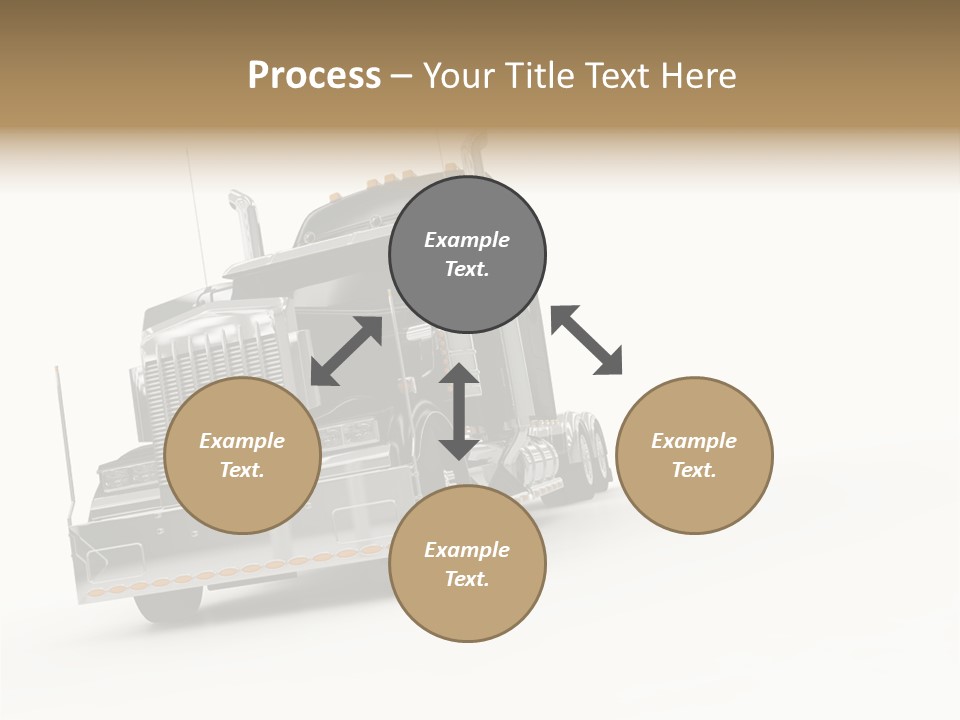 Diesel Copy Space Fuel PowerPoint Template