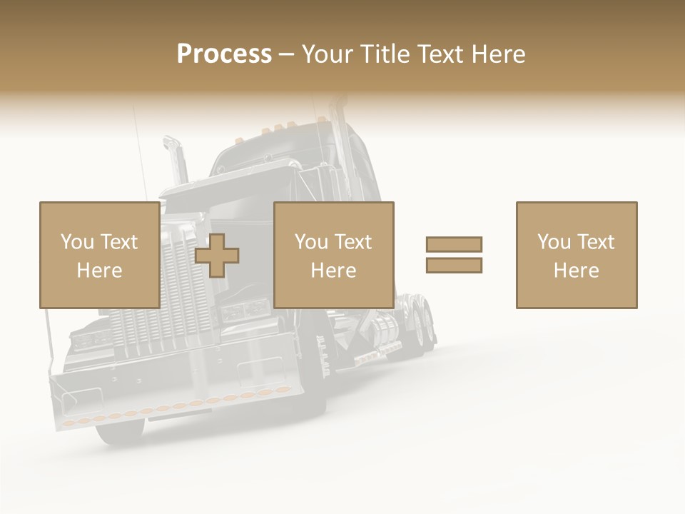 Diesel Copy Space Fuel PowerPoint Template