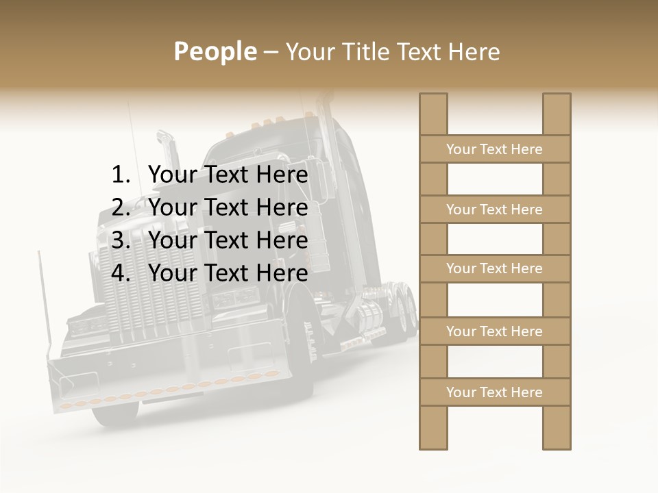 Diesel Copy Space Fuel PowerPoint Template