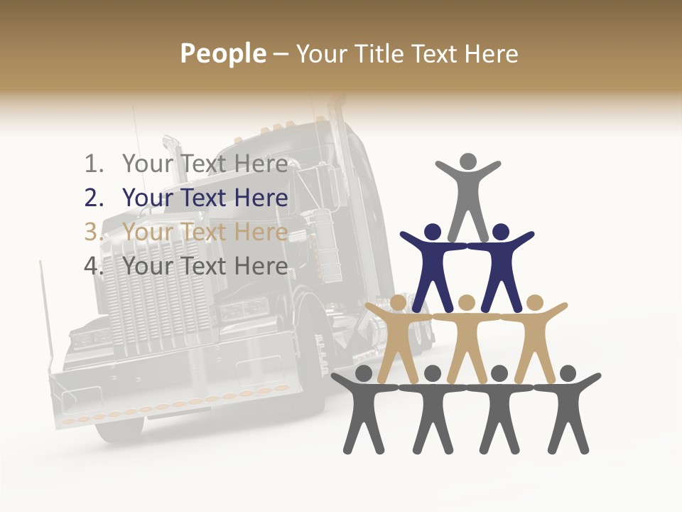 Diesel Copy Space Fuel PowerPoint Template