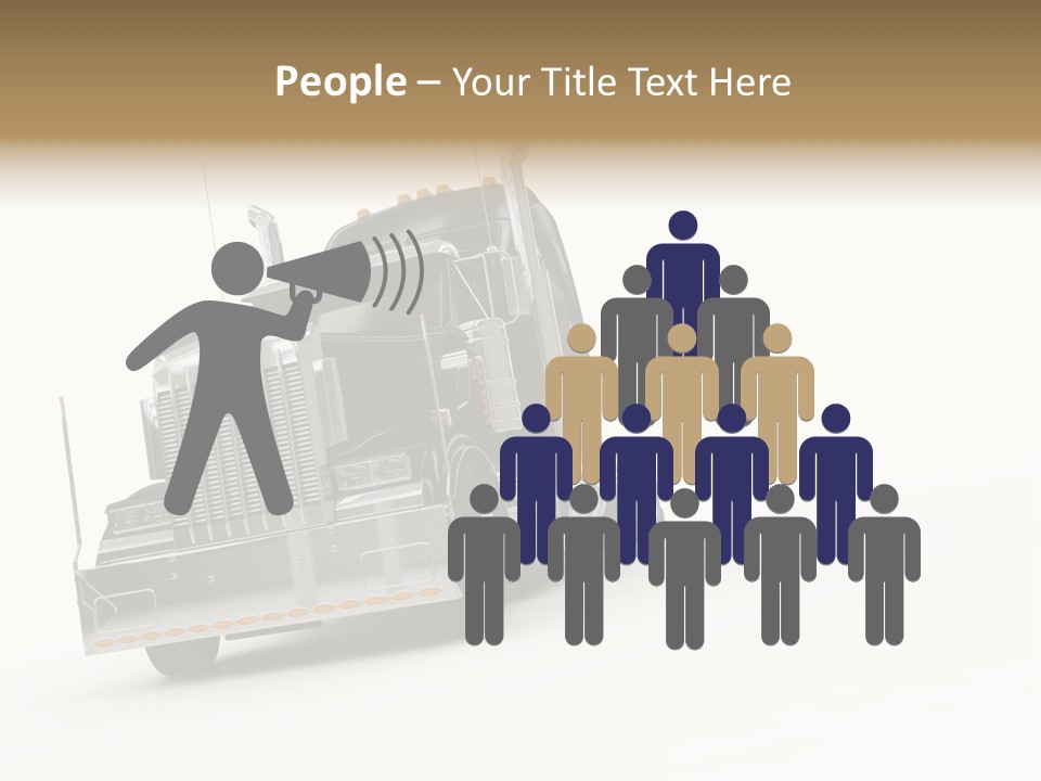 Diesel Copy Space Fuel PowerPoint Template