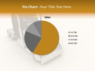 Tire Copy Space Automobile PowerPoint Template