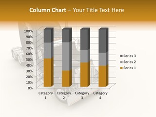 Tire Copy Space Automobile PowerPoint Template