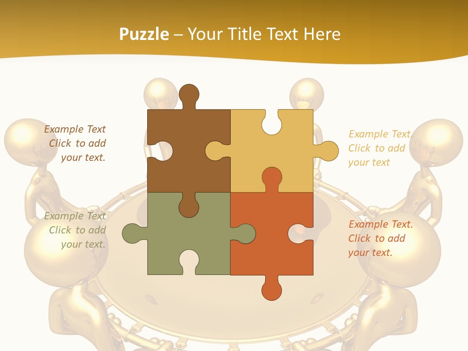 Illustration Danger Human PowerPoint Template