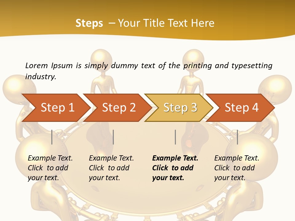 Illustration Danger Human PowerPoint Template