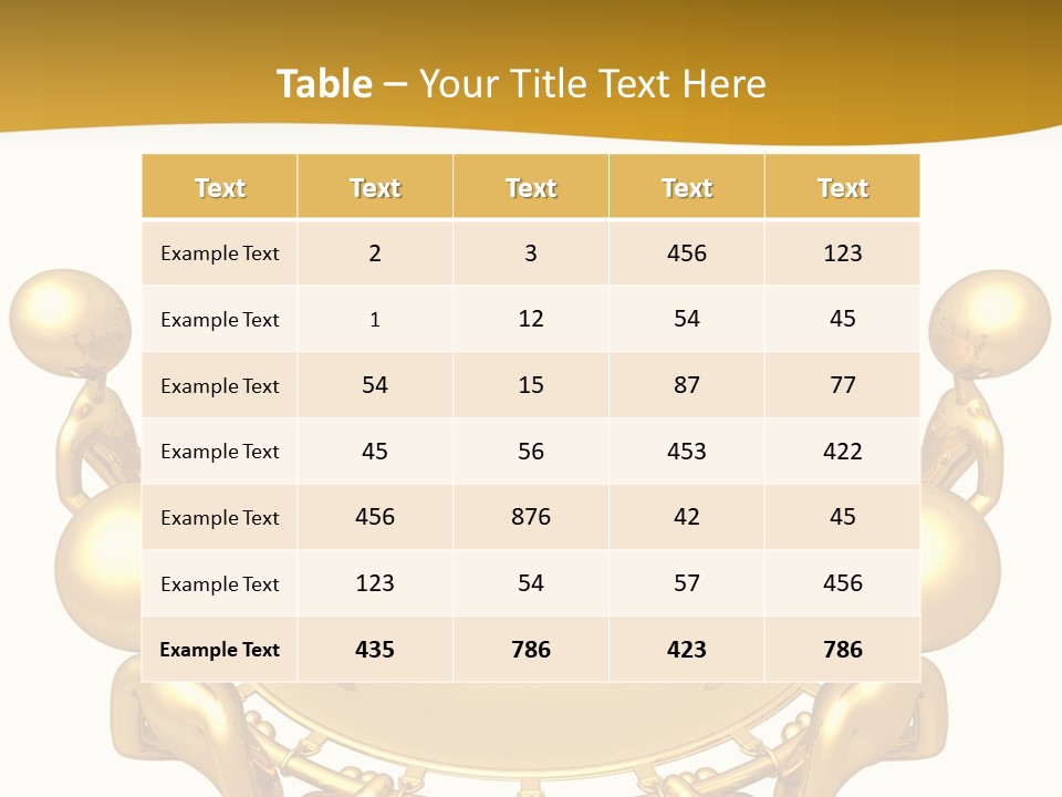 Illustration Danger Human PowerPoint Template