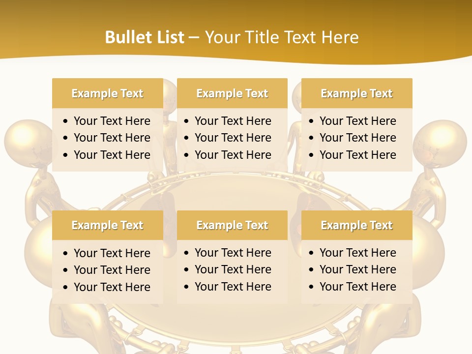 Illustration Danger Human PowerPoint Template