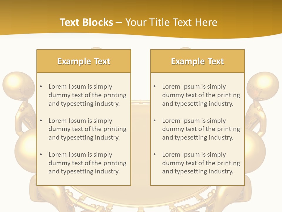 Illustration Danger Human PowerPoint Template