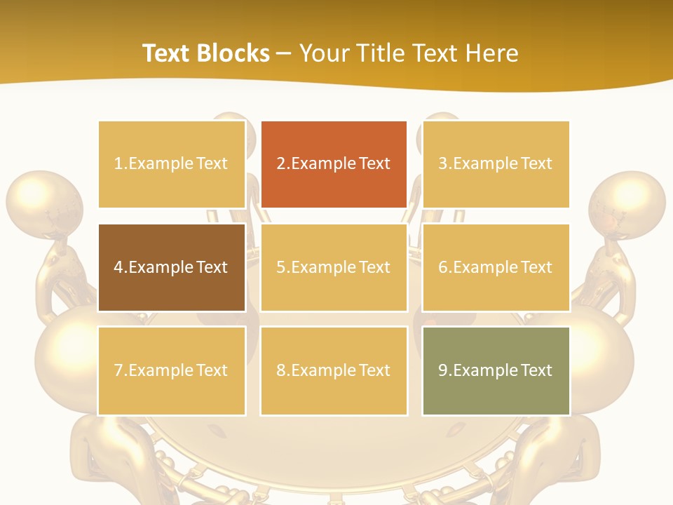 Illustration Danger Human PowerPoint Template