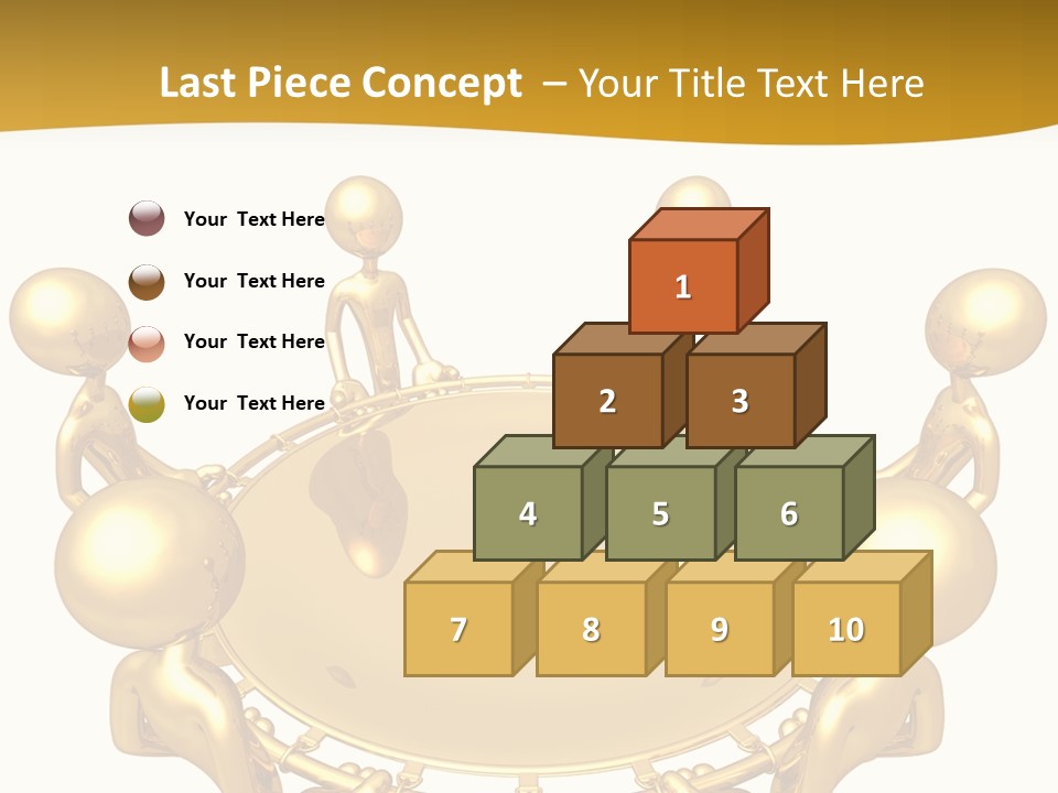 Illustration Danger Human PowerPoint Template