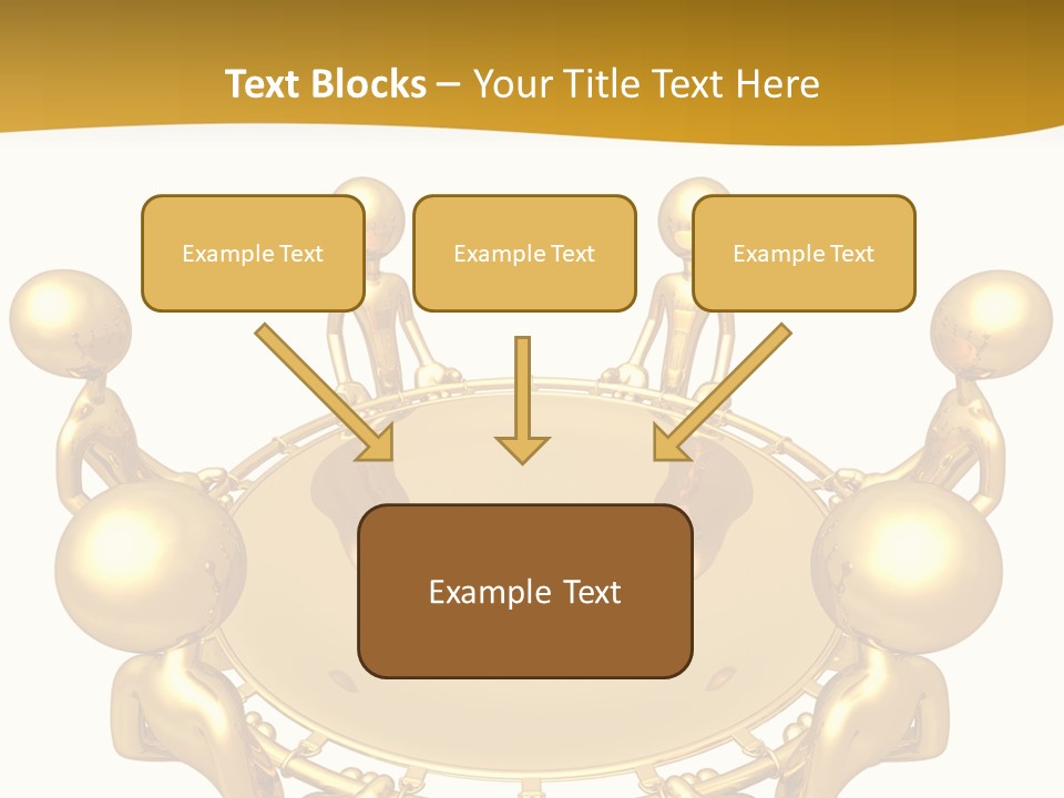 Illustration Danger Human PowerPoint Template