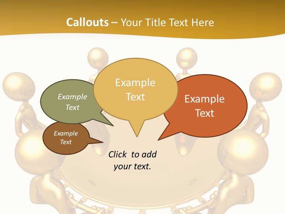 Illustration Danger Human PowerPoint Template