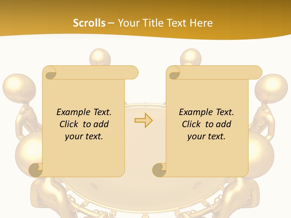 Illustration Danger Human PowerPoint Template