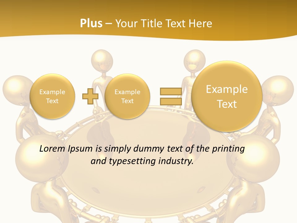 Illustration Danger Human PowerPoint Template