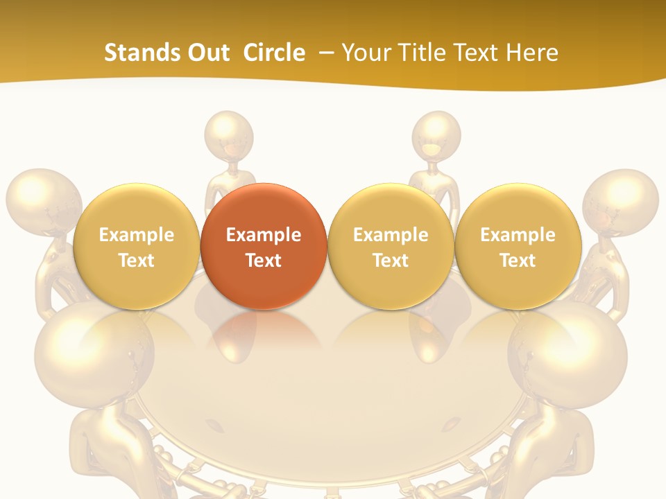 Illustration Danger Human PowerPoint Template