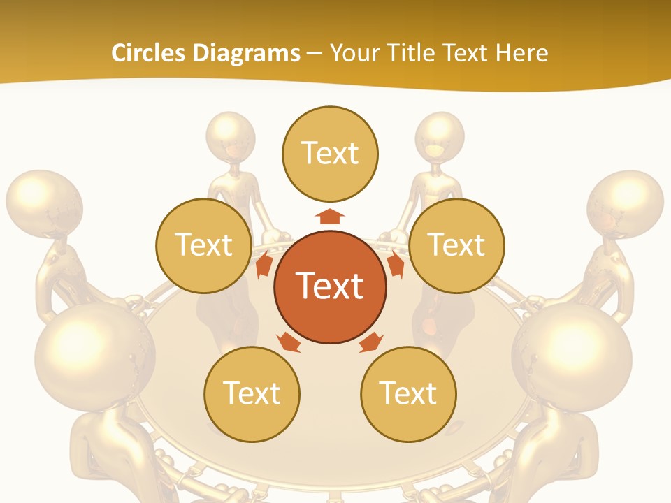 Illustration Danger Human PowerPoint Template