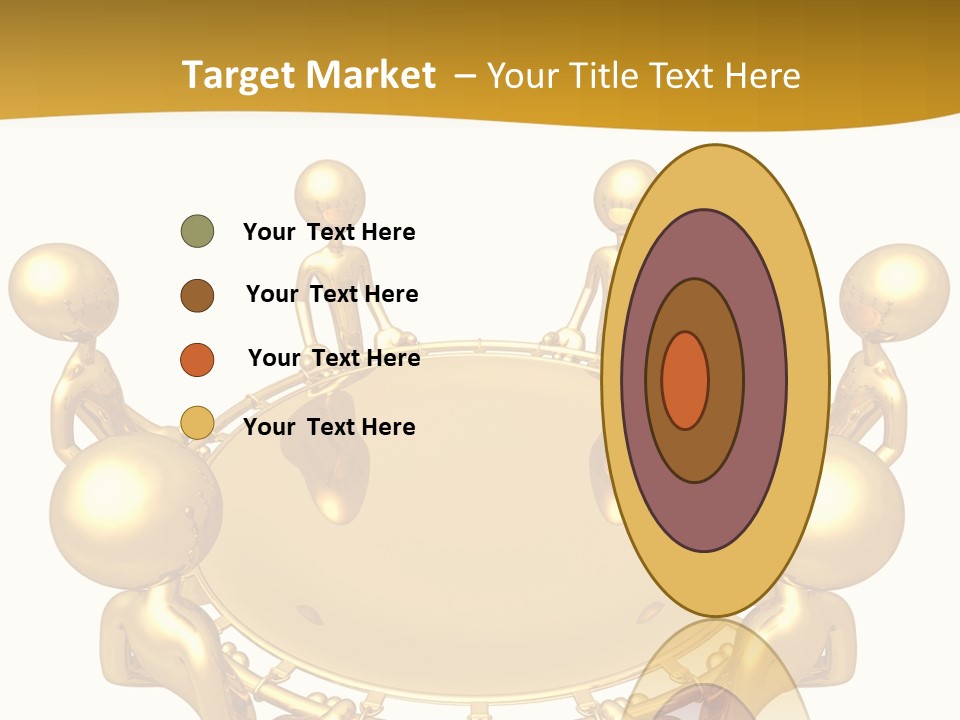 Illustration Danger Human PowerPoint Template