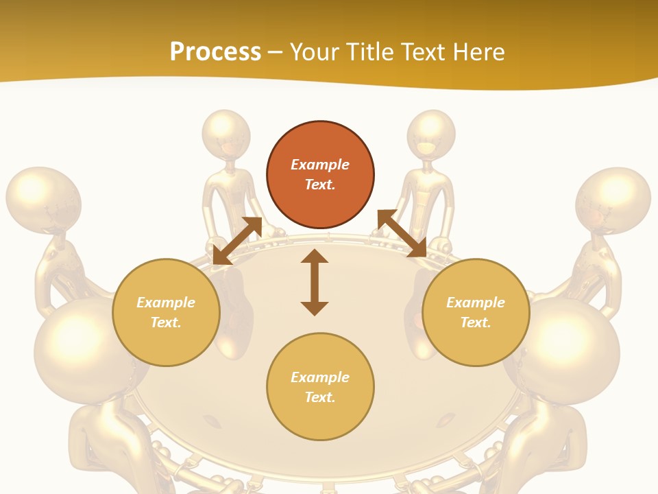 Illustration Danger Human PowerPoint Template