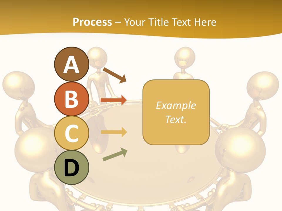 Illustration Danger Human PowerPoint Template