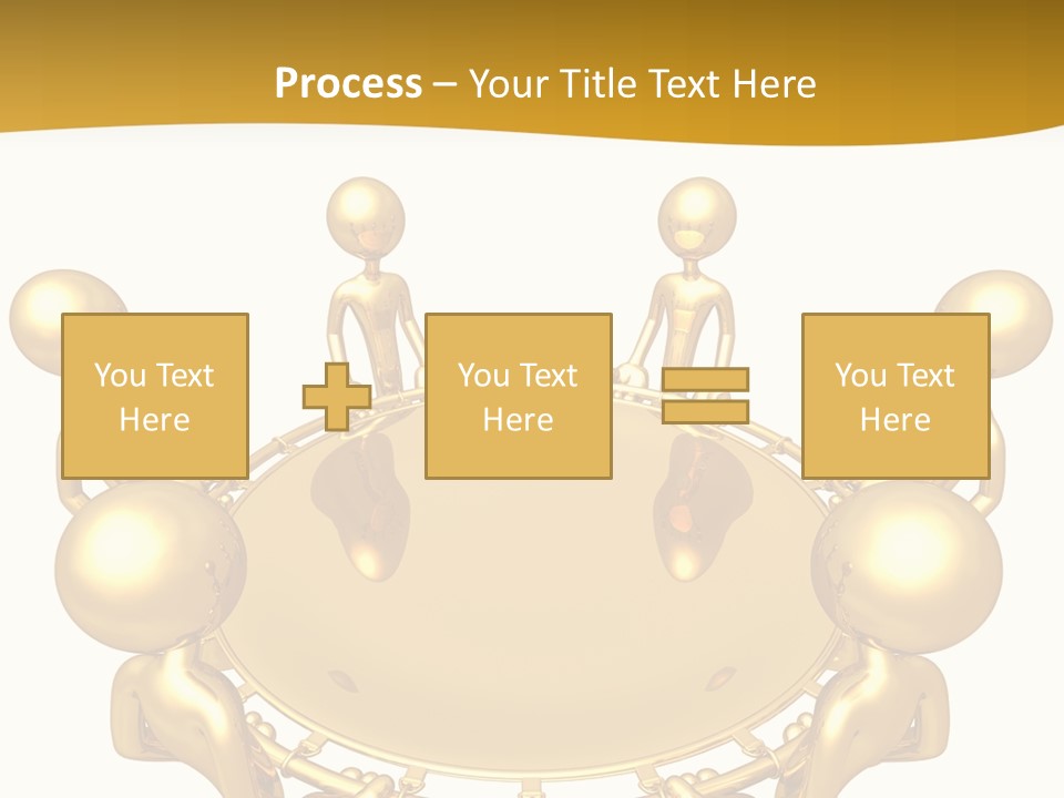 Illustration Danger Human PowerPoint Template